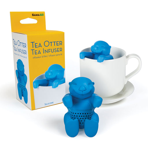 Tea Otter Tea Infuser - Blue | Cookie Jar - Home of the Coolest Gifts, Toys & Collectables