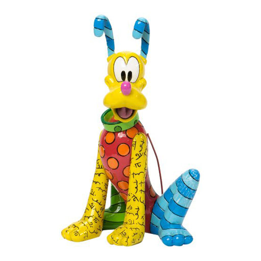 Disney By Britto - Pluto Large Figurine | Cookie Jar - Home of the Coolest Gifts, Toys & Collectables