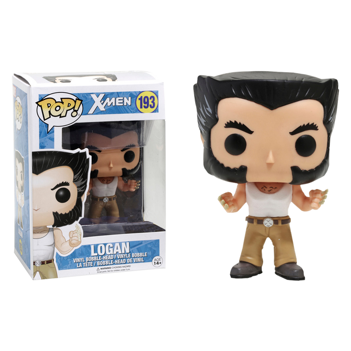 Wolverine -  Logan with Tank Top US Exclusive Pop! Vinyl Figure | Cookie Jar - Home of the Coolest Gifts, Toys & Collectables