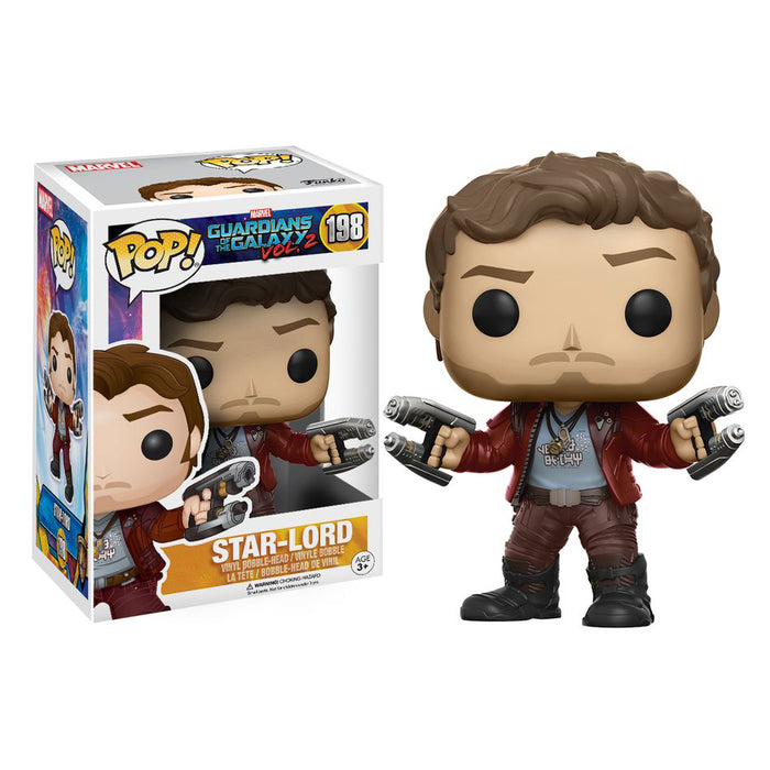 Guardians Of The Galaxy 2 - Star-Lord Pop! Vinyl Figure | Cookie Jar - Home of the Coolest Gifts, Toys & Collectables