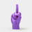 F*ck You Candle Hand - Purple