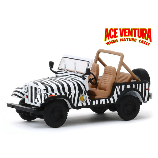 1:43 Scale Ace Ventura 'When Nature Calls' - 1976 Jeep CJ-7 Diecast Model | Cookie Jar - Home of the Coolest Gifts, Toys & Collectables