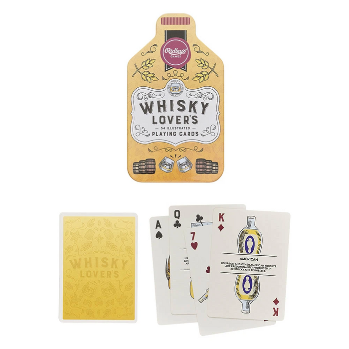 Ridley's Whisky Lovers Playing Cards
