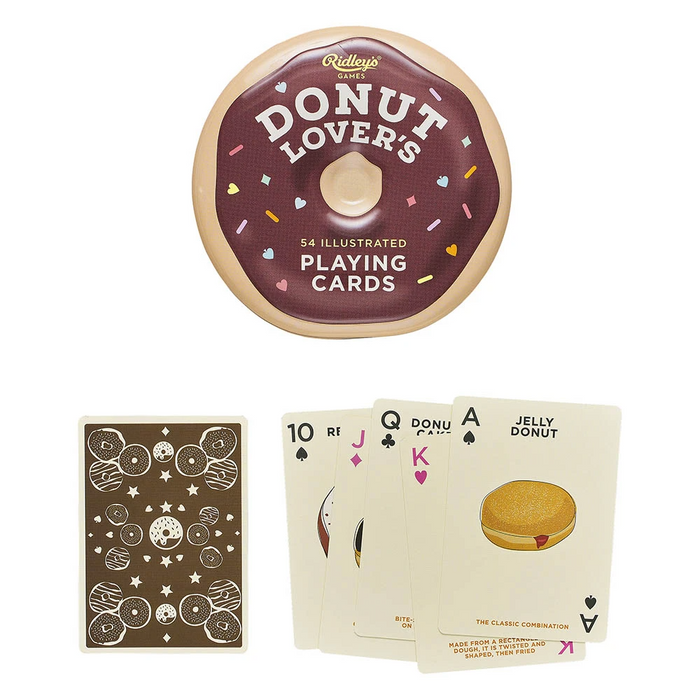 Ridley's Donut Lovers Playing Cards