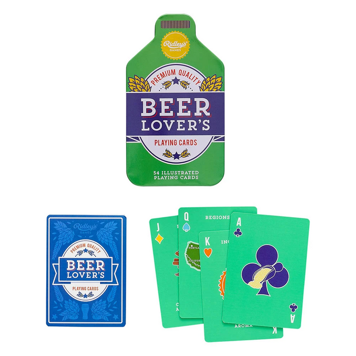 Ridley's Beer Lovers Playing Cards