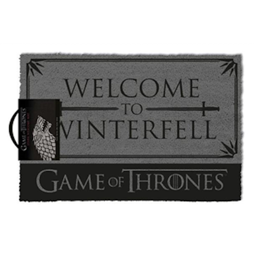 Game Of Thrones - Welcome To Winterfell Doormat | Cookie Jar - Home of the Coolest Gifts, Toys & Collectables