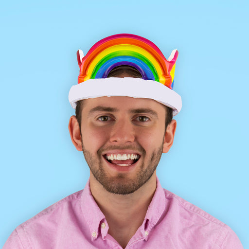 Gift Republic – Inflatable Rainbow Crown