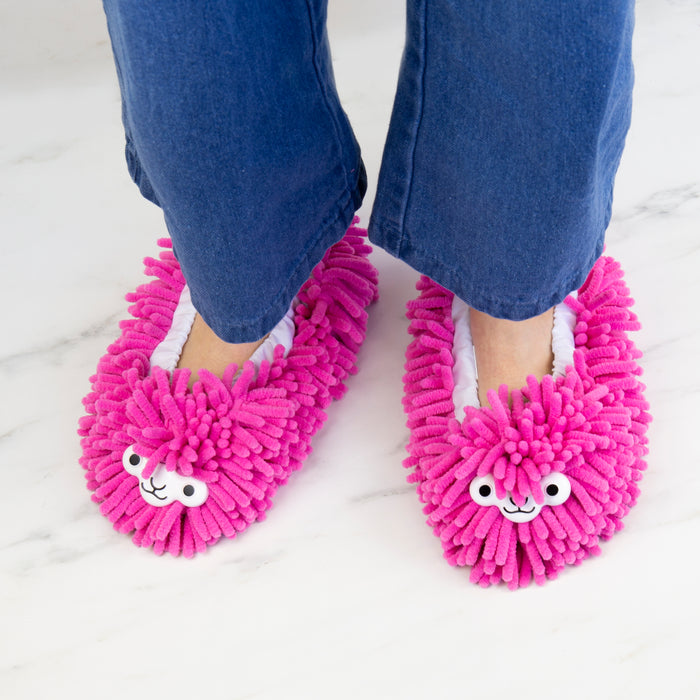Gift Republic – Llama Cleaning Slippers