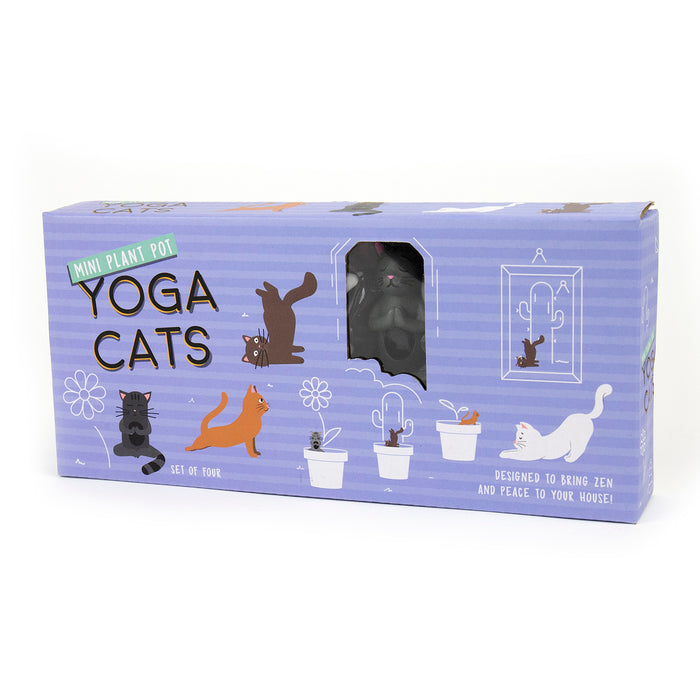 Yoga Cat Planters