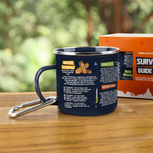 Survival Guide Enamel Mug