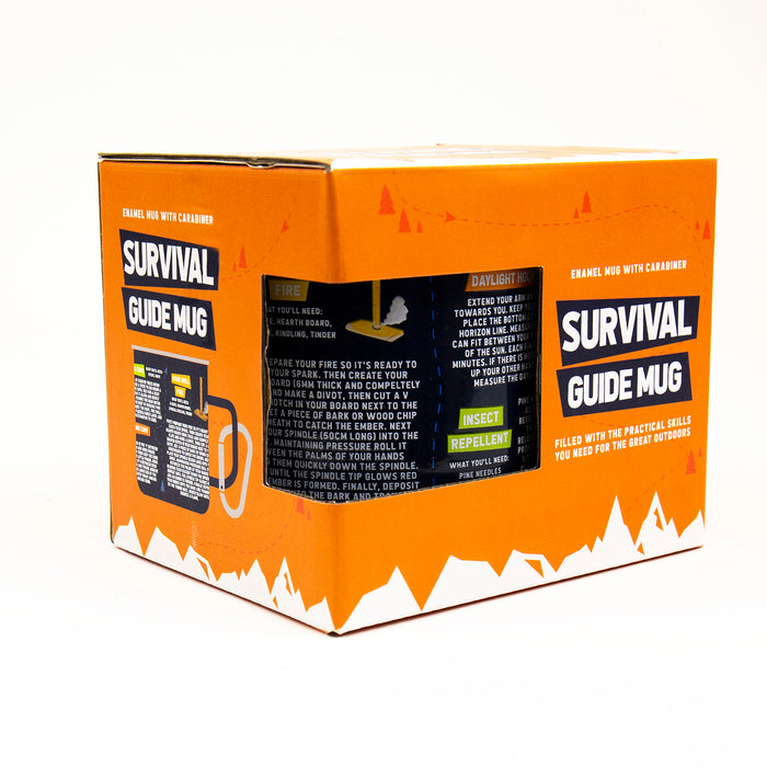 Survival Guide Enamel Mug