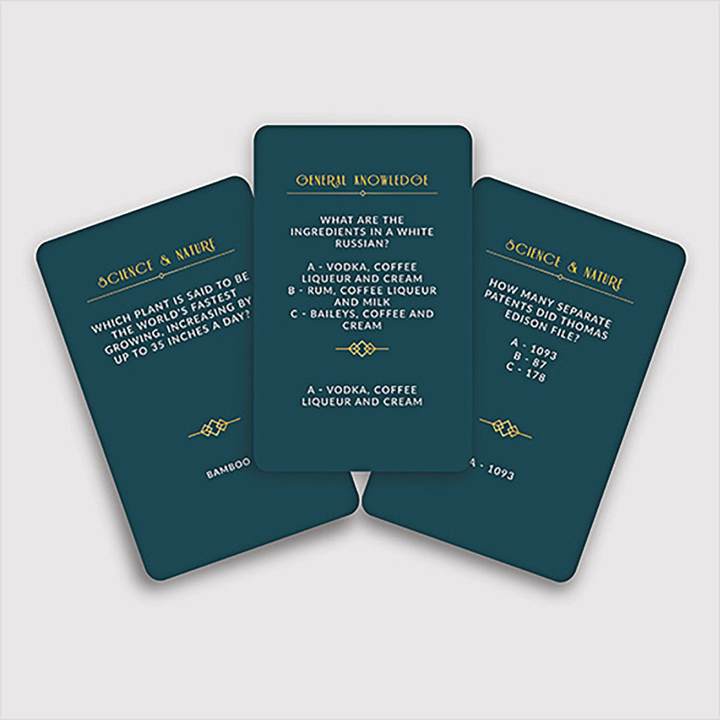 After Dinner Trivia Cards — COOKIE JAR