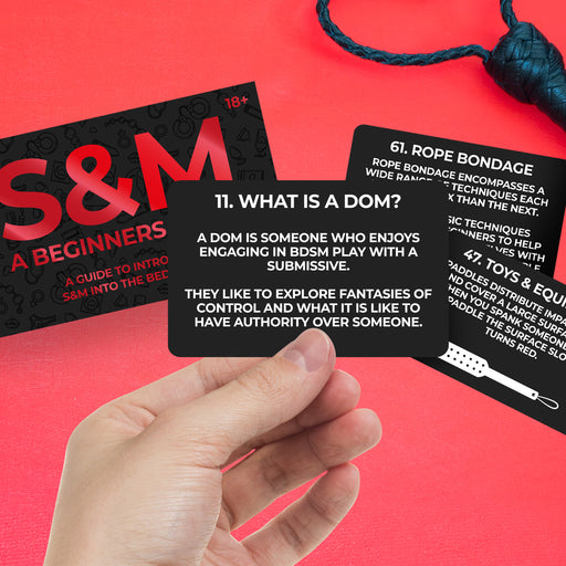 S&M - Beginners Guide Cards