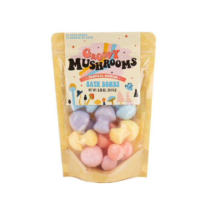 Groovy Mushrooms Bath Bombs