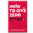 How to Give Zero F**ks