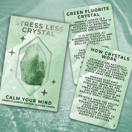 Stress Less Crystal Healing Kit