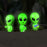 Mini Plant Pot Glow In The Dark Aliens