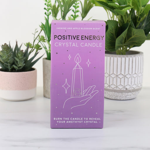 Positive Energy Crystal Candle