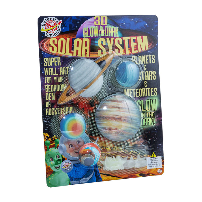 3D Glow in the Dark Solar System Wall Art