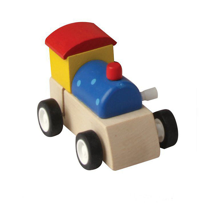 Wind Up Wooden Train