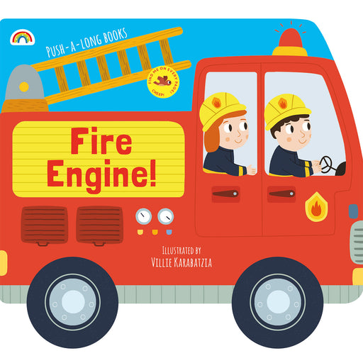 Push-Along Fire Engine