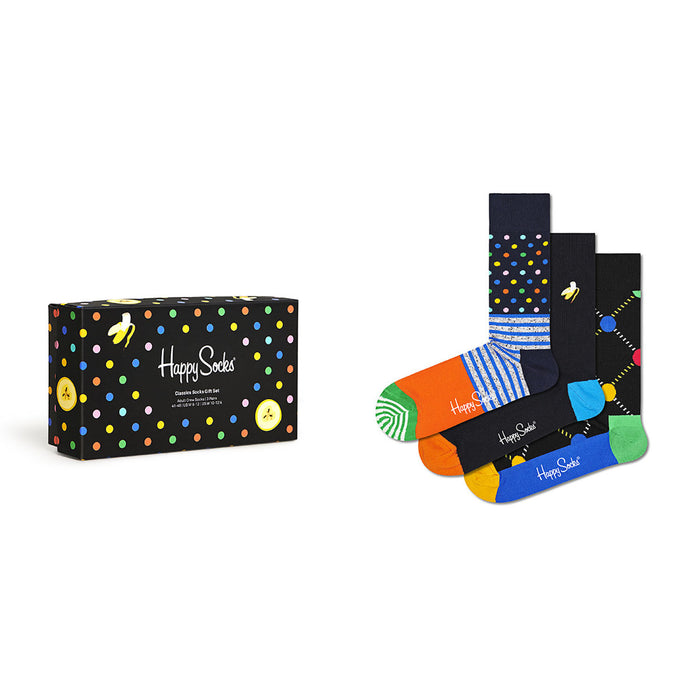 Happy Socks: Classic Socks Gift Set 3-Pack (41-46)