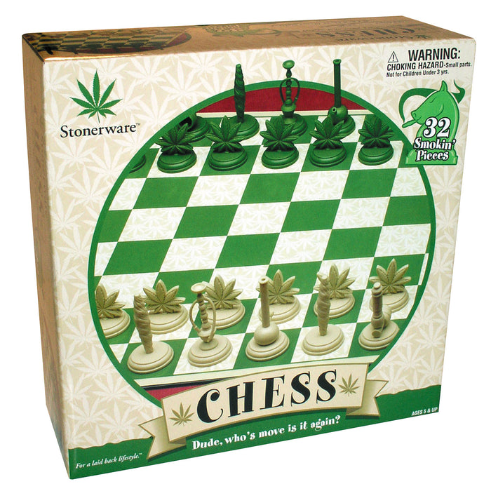 Stonerware Chess Set Game