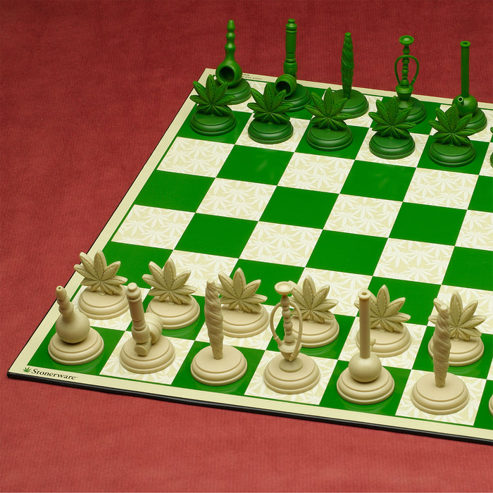Stonerware Chess Set Game