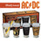 AC/DC Classic Covers 16 oz Pint Glass - 4 Pack