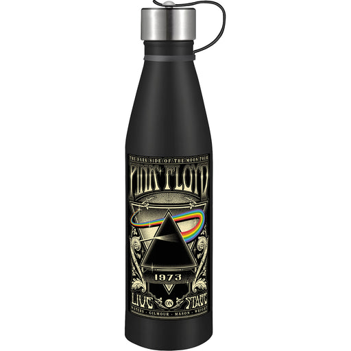 Pink Floyd - Dark Side Of The Moon Concert Poster Stainless Steel Pin Bottle
