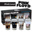 Pink Floyd Album Covers Pint Glasses - 4 Pack