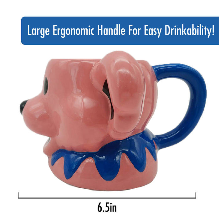 Grateful Dead - Dancing Bear Molded Head Ceramic Mug