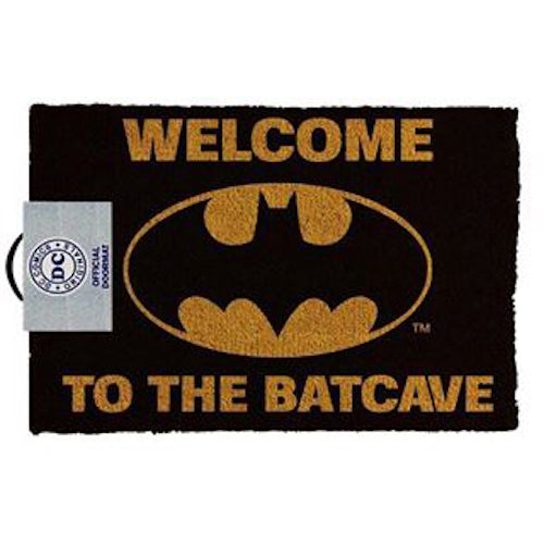 DC Comics - Batman Welcome To The Batcave Doormat | Cookie Jar - Home of the Coolest Gifts, Toys & Collectables