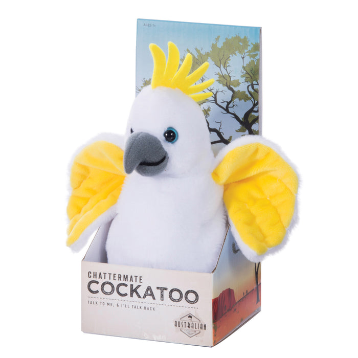 ChatterMate - Plush Cockatoo