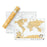 Luckies Scratch Map Travel Edition | Cookie Jar - Home of the Coolest Gifts, Toys & Collectables