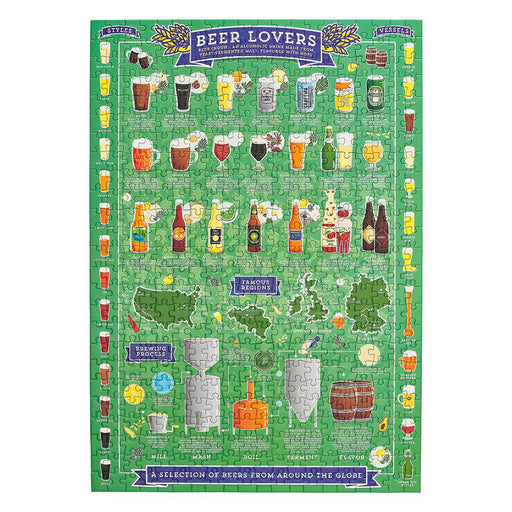 Ridley's Beer Lovers 500pc Puzzle | Cookie Jar - Home of the Coolest Gifts, Toys & Collectables