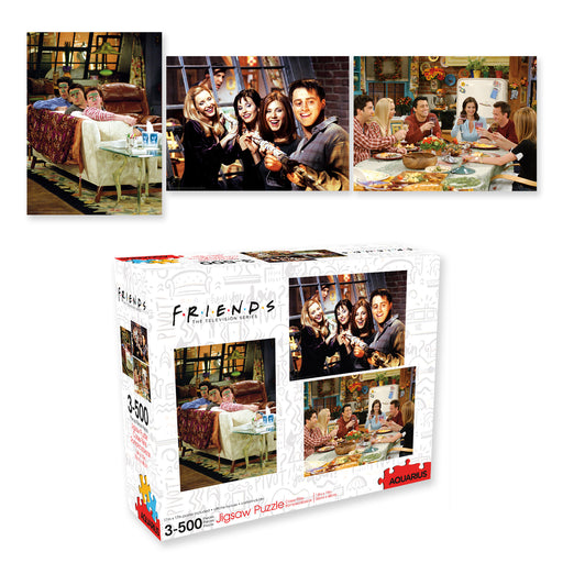 Friends 500pc x 3 Puzzle Set