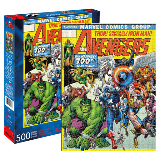 Marvel - Avengers Cover 500pc Puzzle | Cookie Jar - Home of the Coolest Gifts, Toys & Collectables