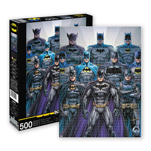 Batman - Batsuits 500 Piece Puzzle