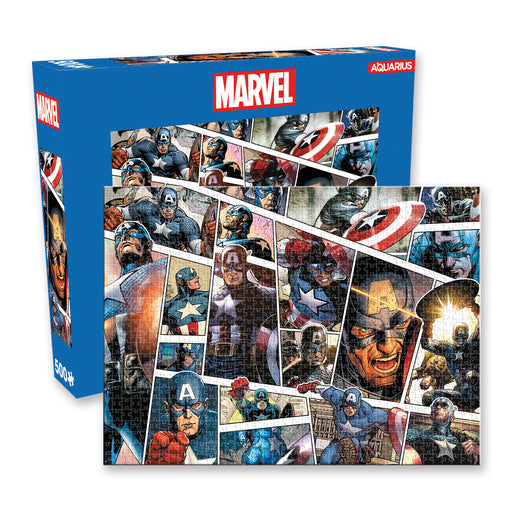 Marvel - Captain America Panels 500pc Puzzle
