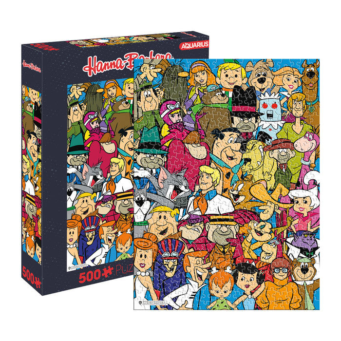 Hanna Barbera Cast 500pc Puzzle