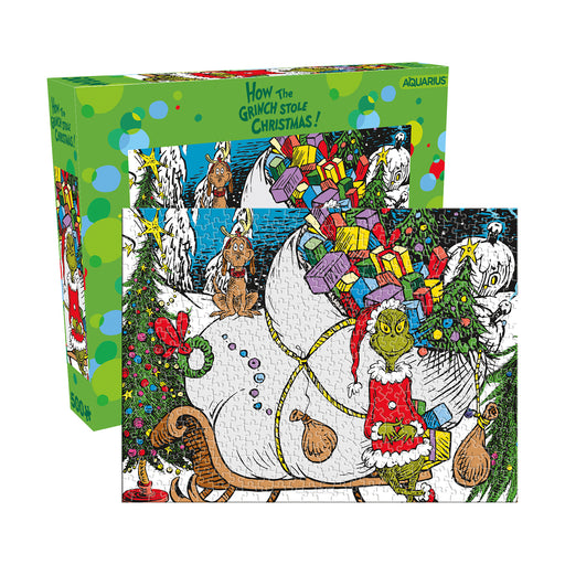 The Grinch Sleigh 500pc Puzzle