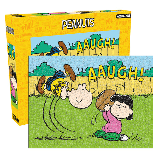 Peanuts Lucy Football 500pc Puzzle