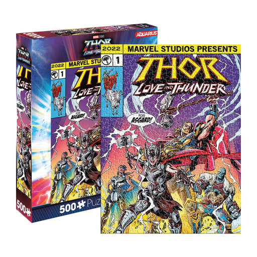 Marvel Thor Love and Thunder Comic 500pc Puzzle