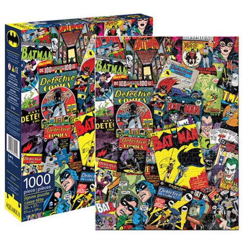 DC Comics Batman Retro Collage 1000pc Puzzle | Cookie Jar - Home of the Coolest Gifts, Toys & Collectables