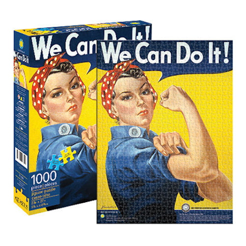 Smithsonian - Rosie Riveter 1000pc Puzzle | Cookie Jar - Home of the Coolest Gifts, Toys & Collectables