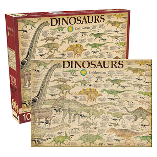 Smithsonian - Dinosaurs 1000pc Puzzle | Cookie Jar - Home of the Coolest Gifts, Toys & Collectables