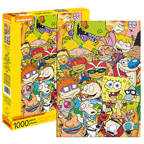 Nickelodeon Cast 1000pc Puzzle | Cookie Jar - Home of the Coolest Gifts, Toys & Collectables