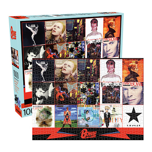 David Bowie - Albums 1000pc Puzzle | Cookie Jar - Home of the Coolest Gifts, Toys & Collectables