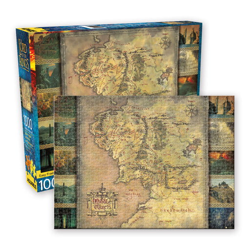 Lord of the Rings - Map 1000pc Puzzle